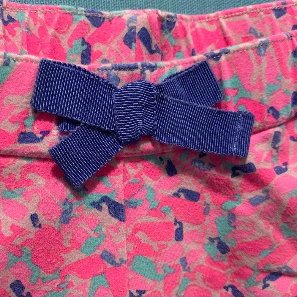 Vineyard Vines,  pink and blue whale pattern shorts - Picture 4 of 5